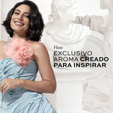 Set 3 Pzs Fleur L'bel Perfume Crema Corporal Y Miniperfume