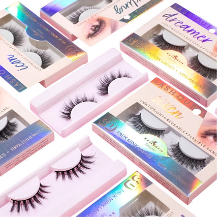 3pack Pestañas Postizas Efecto 3d Lash Out Italia Deluxe