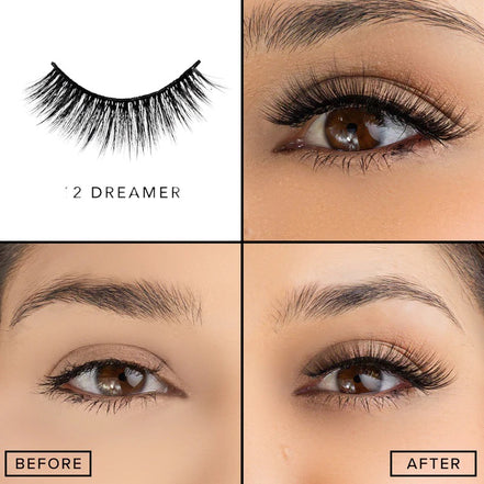 3pack Pestañas Postizas Efecto 3d Lash Out Italia Deluxe