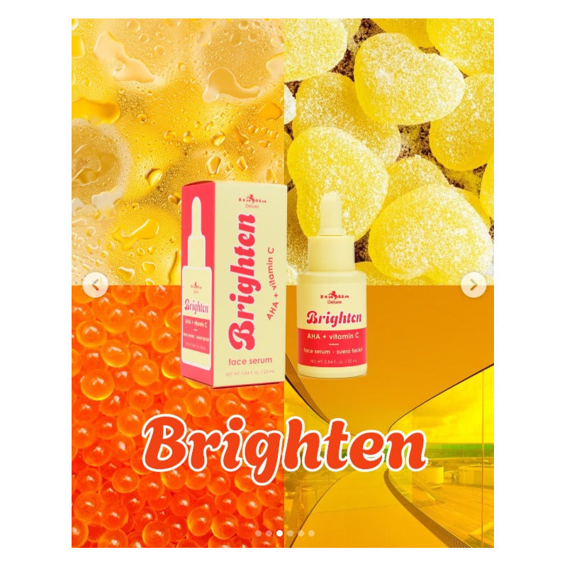 Serum Facial Brighten Aha + Vitamina C Italia Deluxe