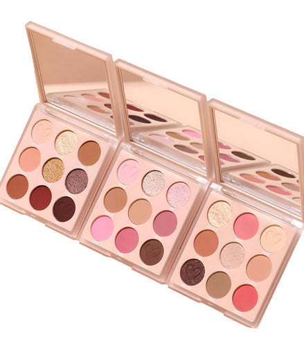 Paleta De Sombras Nude X Beauty Creations Original 9 Tonos