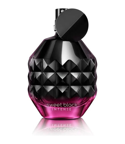 Set 2 Pzs Sweet Black Intense Cyzone Perfume+crema Perfumada