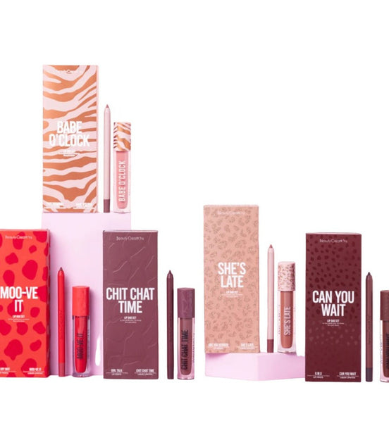 Lip Duo Set Beauty Creations Labial + Delineador Original