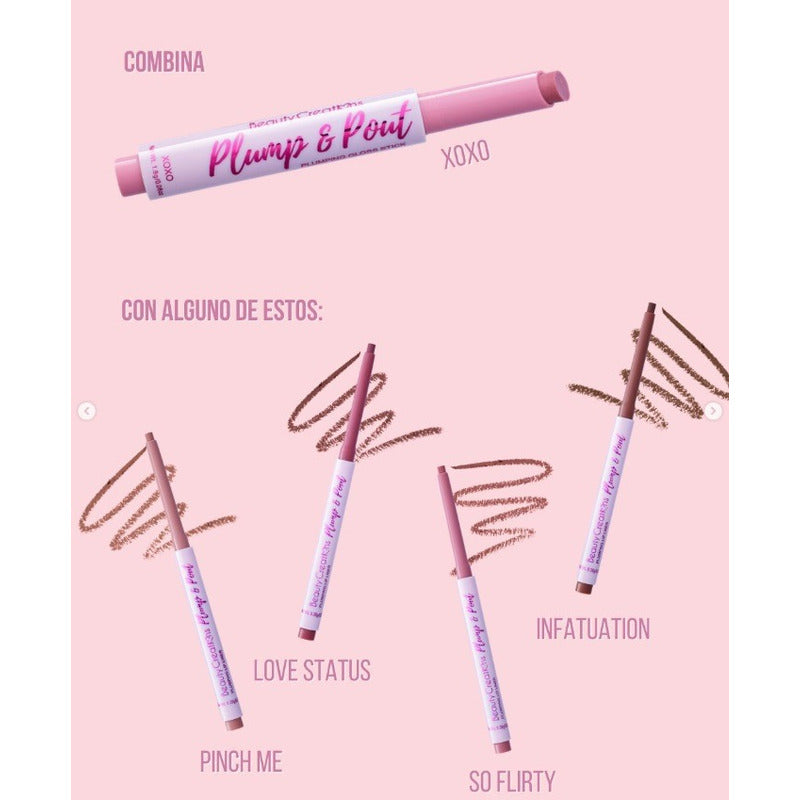 Lip Gloss Plump & Pout Gloss Stick Beauty Creations