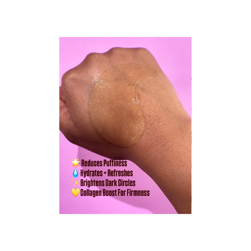 Parches De Gel Para Ojeras Colageno Dorado Italia Deluxe