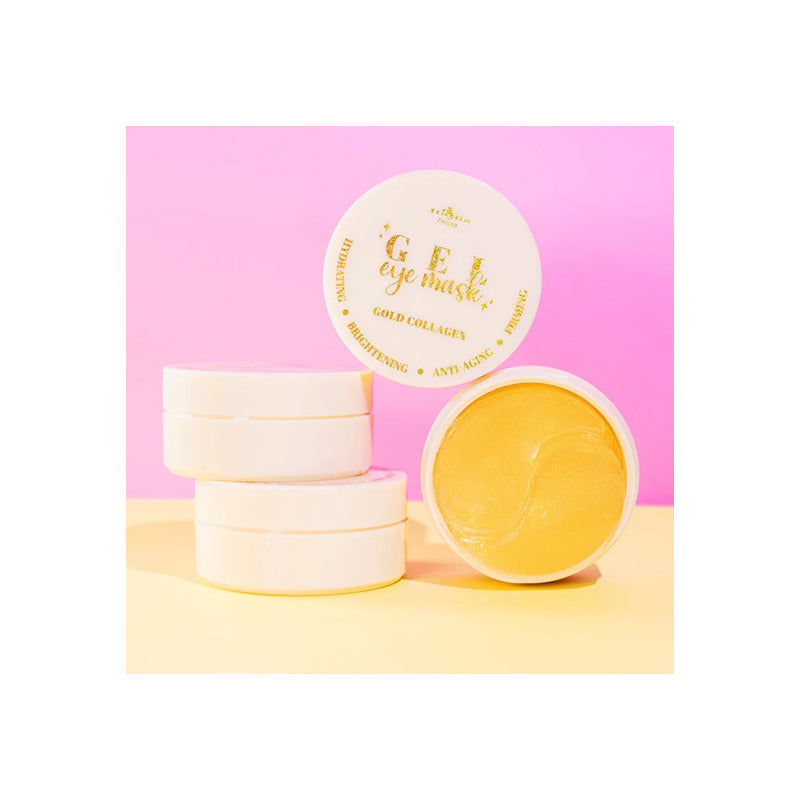 Parches De Gel Para Ojeras Colageno Dorado Italia Deluxe