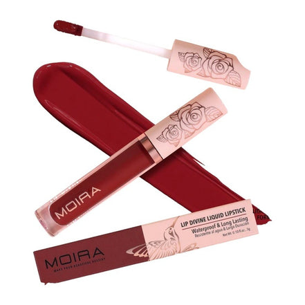 Labial Liquido Moira Lip Divine Larga Duracion 1 Pz 24 Tonos