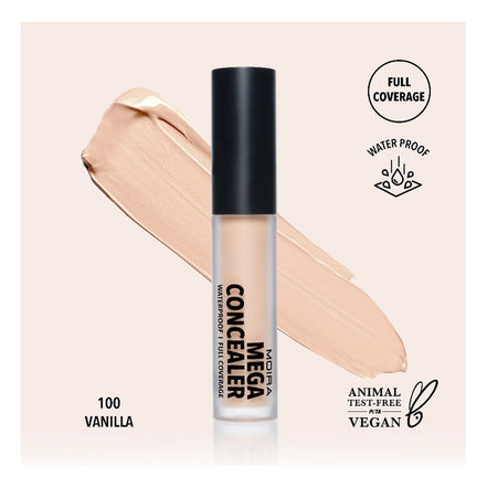 Moira Mega Concealer Corrector Alta Cobertura Waterproof