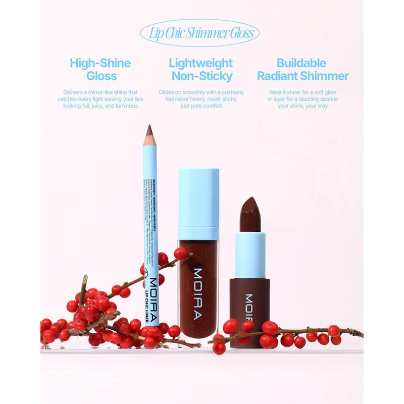 Labial Satinado Chic Collection Chic Satin Lipstick Moira