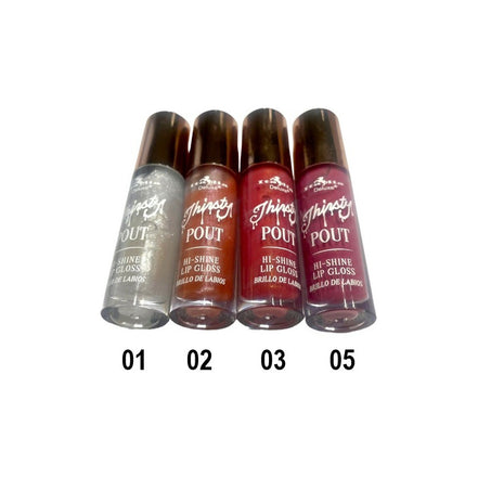Italia Deluxe Thirsty Pout Hi-shine Lip Gloss Alto Brillo