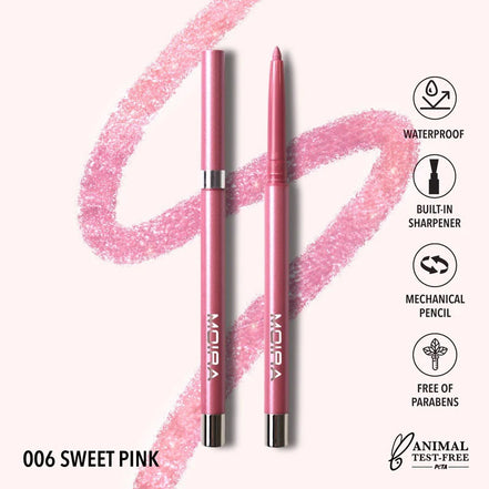 Shimmer Liner Delineador Metalico En Gel Moira 1 Pz 18 Tonos