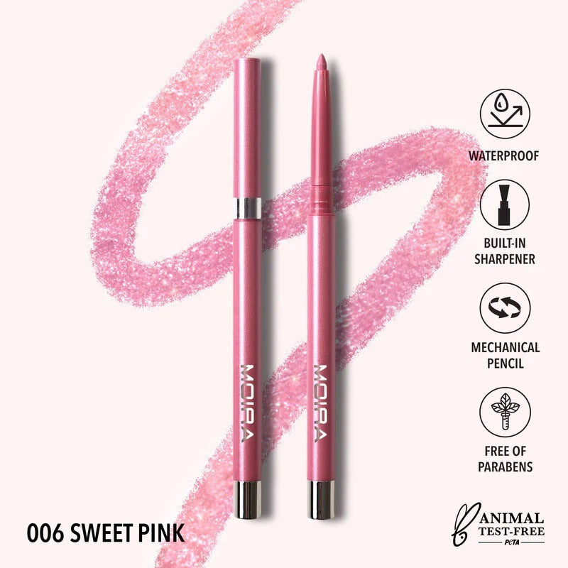 Shimmer Liner Delineador Metalico En Gel Moira 1 Pz 18 Tonos