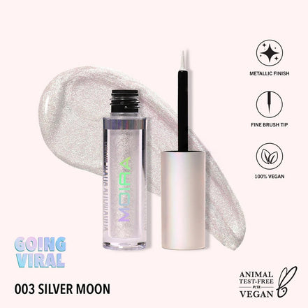 Delineador Liquido Metalico Chromatic Show Liner Moira