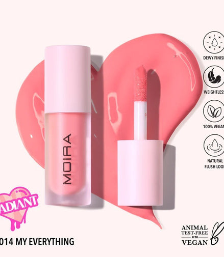 Rubor Líquido Moira Love Steady Vol 2 1 Pz 6 Tonos Original