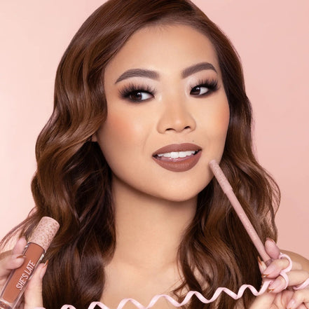 Lip Duo Set Beauty Creations Labial + Delineador Original