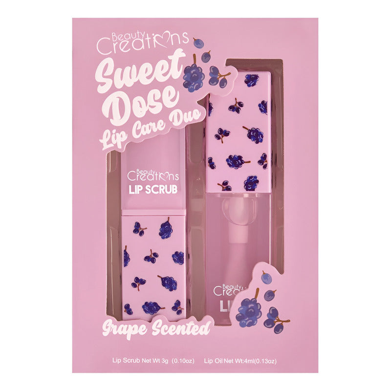 Lip Duo Exfoliante Y Aceite Sweet Dose Beauty Creations