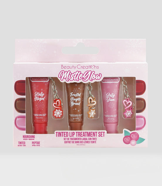 Set Balsamos Labiales Con Color Mistleglow Beauty Creations