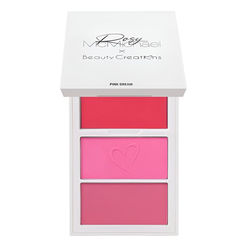 Rosy Mcmichael X Beauty Creations Rubores Pink Dream Blushes Rubores