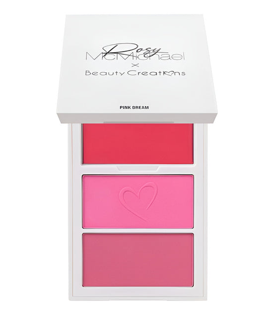Rosy Mcmichael X Beauty Creations Rubores Pink Dream Blushes Rubores