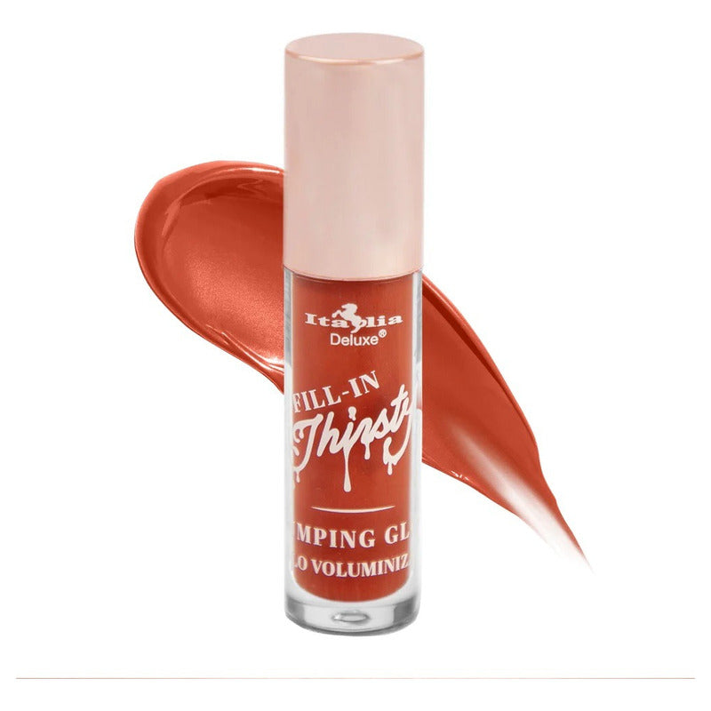 Italia Deluxe Fill In Thirsty Pout Lip Gloss Voluminizador