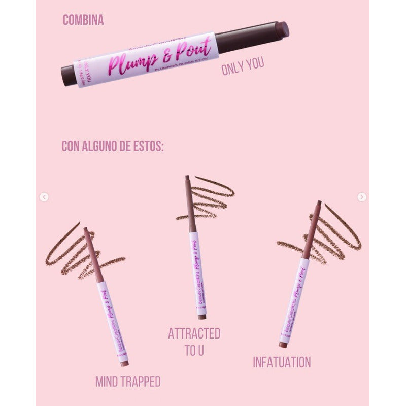 Lip Gloss Plump & Pout Gloss Stick Beauty Creations