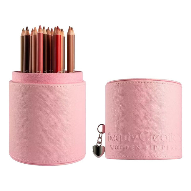 Set Delineadores Labios Beauty Creations 16 Tonos + Estuche