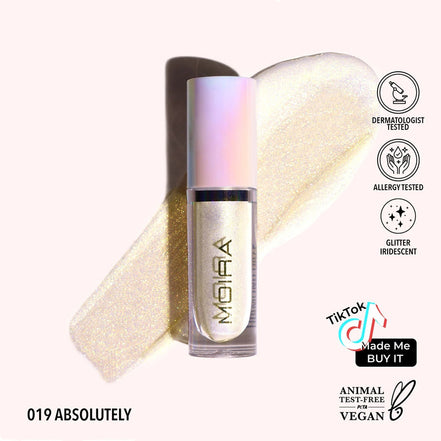 Sombra Liquida Glitter Moira Diamond Daze Tonos 19 Al 34