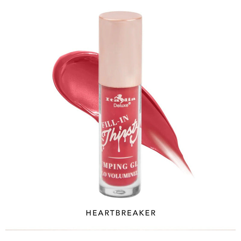 Italia Deluxe Fill In Thirsty Pout Lip Gloss Voluminizador