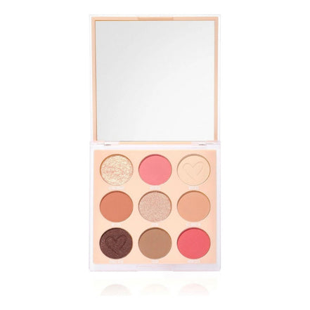 Paleta De Sombras Nude X Beauty Creations Original 9 Tonos