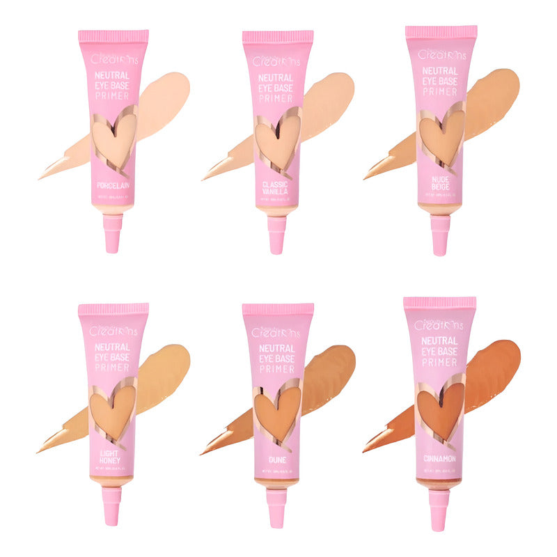 Primer Fijador De Sombras Neutral Eye Beauty Creations 1pz
