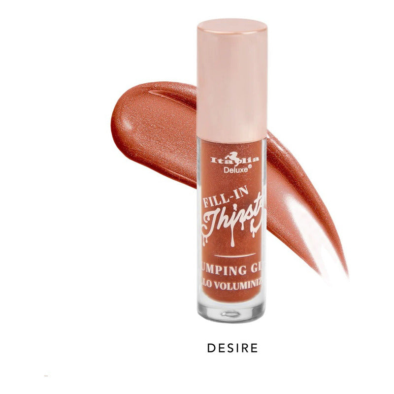 Italia Deluxe Fill In Thirsty Pout Lip Gloss Voluminizador