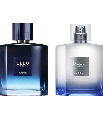 Set 2 Pzs Perfumes Bleu L'bel Night Y Glacial 100 Ml