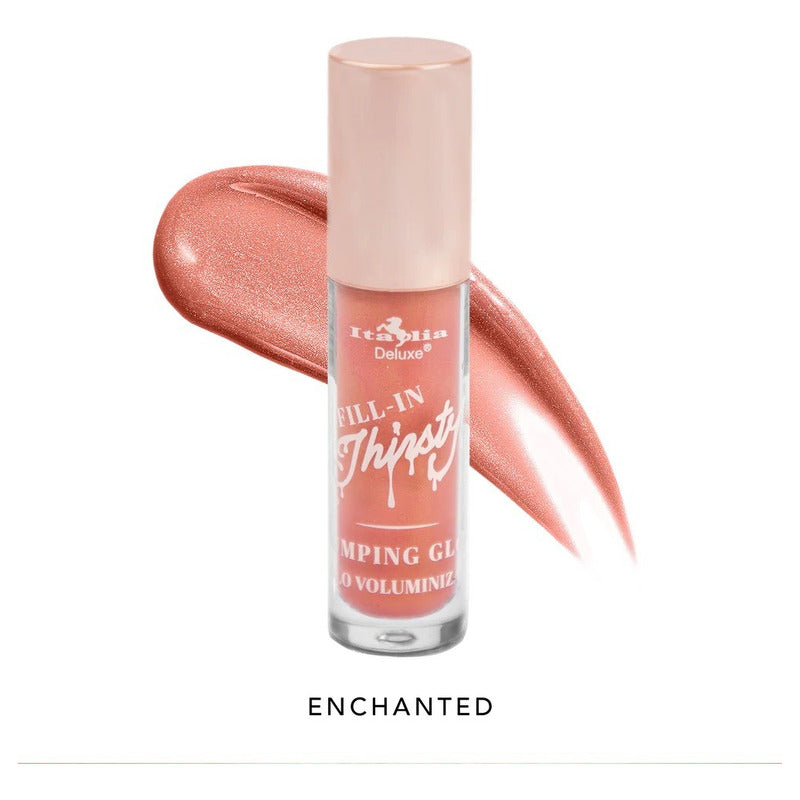 Italia Deluxe Fill In Thirsty Pout Lip Gloss Voluminizador