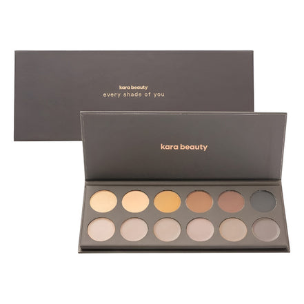 Paleta Para Cejas Profesional Gel Y Polvo Kara Beauty