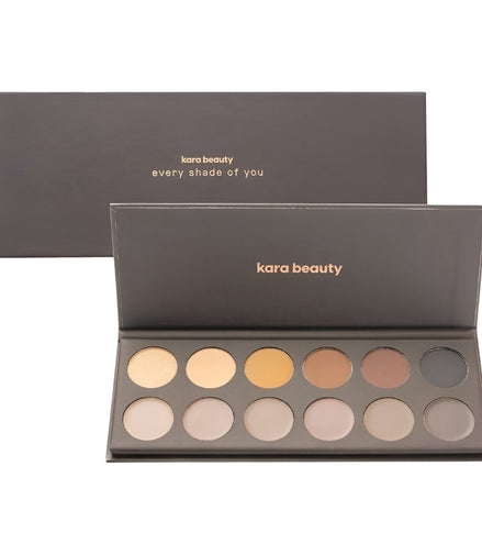 Paleta Para Cejas Profesional Gel Y Polvo Kara Beauty