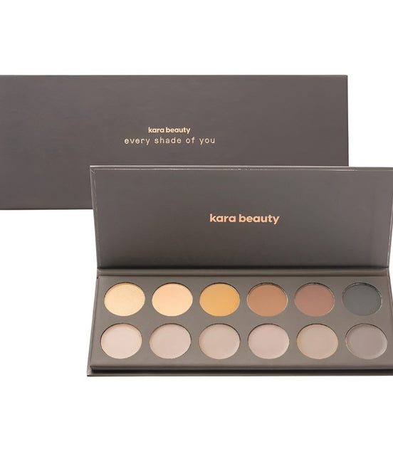 Paleta Para Cejas Profesional Gel Y Polvo Kara Beauty
