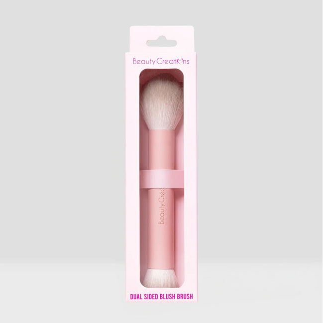 Brocha Doble Para Rubor Liquid Blush Beauty Creations Rosa