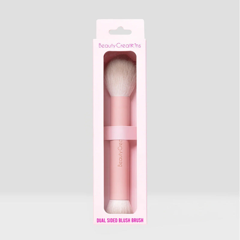 Brocha Doble Para Rubor Liquid Blush Beauty Creations Rosa