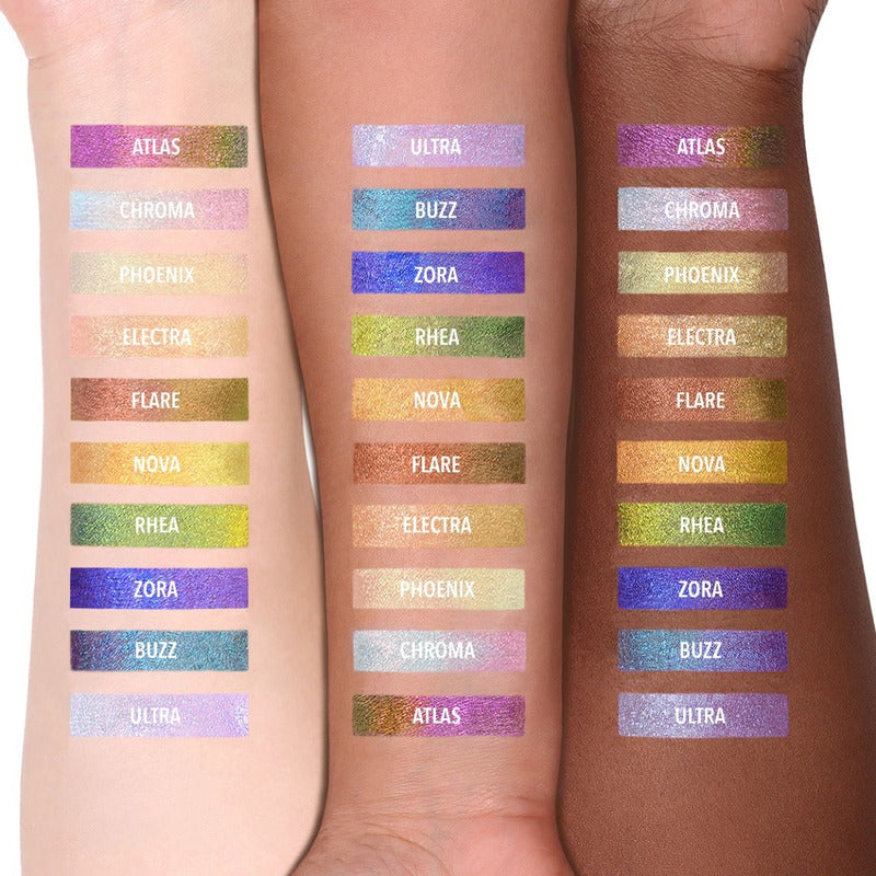 Supernova Multichrome Delineador En Gel Moira 1 Pz 10 Tonos