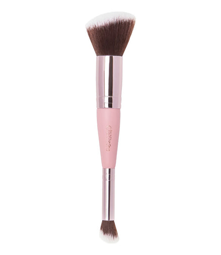 Brocha Dual Perfecting Bronzer Brush Beauty Creations