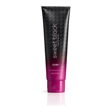 Set 2 Pzs Sweet Black Intense Cyzone Perfume+crema Perfumada