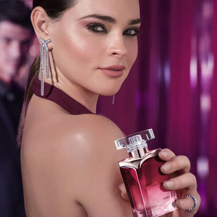 Set 3 Pz Vibranza Esika Perfume Crema Corporal Y Miniperfume