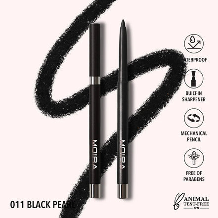 Shimmer Liner Delineador Metalico En Gel Moira 1 Pz 18 Tonos