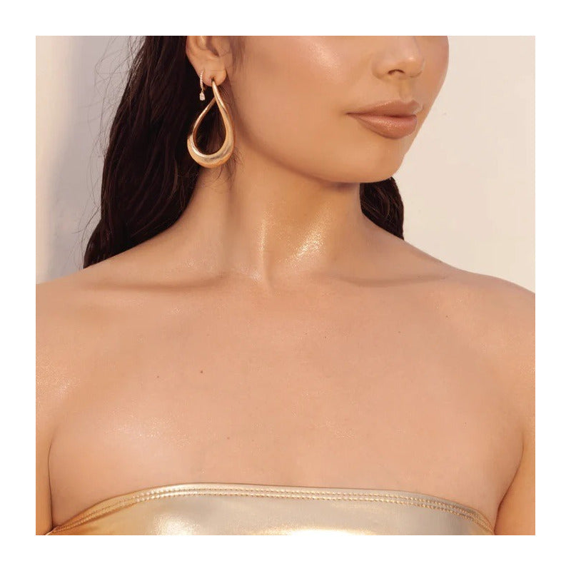 Duo Body Glow Aceite Corporal + Brocha Beauty Creations