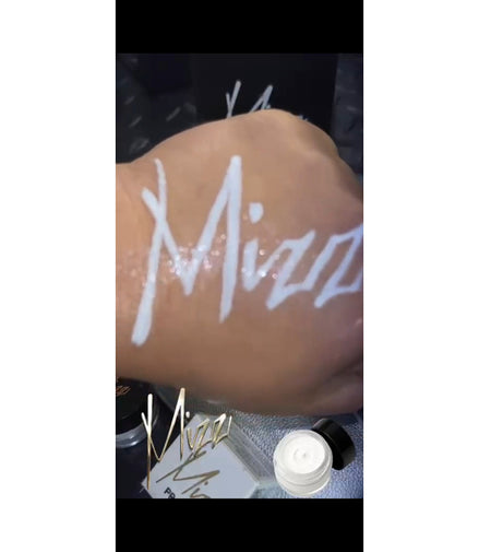 Delineador En Gel Indeleble Mizz Acabado Mate Blanco Blanco Mate