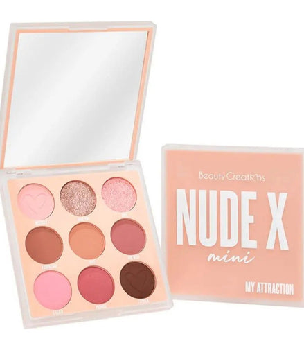 Paleta De Sombras Nude X Beauty Creations Original 9 Tonos