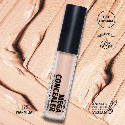 Moira Mega Concealer Corrector Alta Cobertura Waterproof