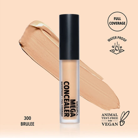 Moira Mega Concealer Corrector Alta Cobertura Waterproof