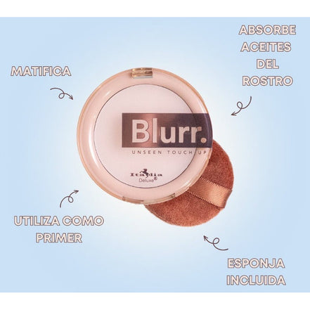 Blurr Retoque Invisible Italia Deluxe Fijador Y Matificante