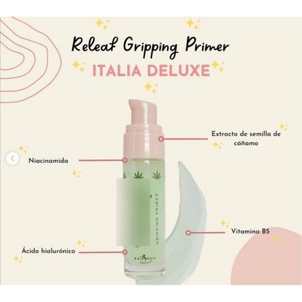 Italia Deluxe Releaf Gripping Primer Piel Tersa Sin Poros